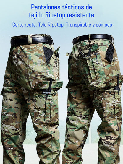 ✨Pantalones Tácticos Impermeables de Secado Rápido para Hombre - Comodidad y Resistencia