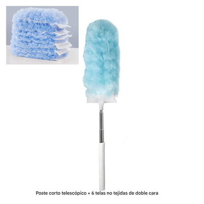 🔥Compra 1 y llévate 6 gratis🔥Herramienta multifuncional para limpieza y eliminación de polvo con varilla telescópica👍