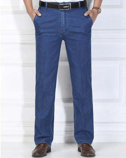 👖 【55-110kg】Nové pánske džínsy s vysokým pásom pre väčšie veľkosti z roku 2026