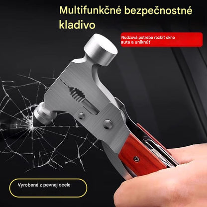 🔥【Lacné a najpredávanejšie】🔥Multifunkčné bezpečnostné kladivo, dokáže rozbiť okná auta, na núdzové použitie
