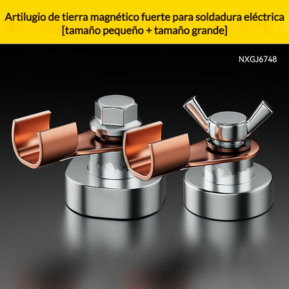 💥 Nueva masa magnética de soldadura 2026 - Alta conductividad y sujeción fuerte