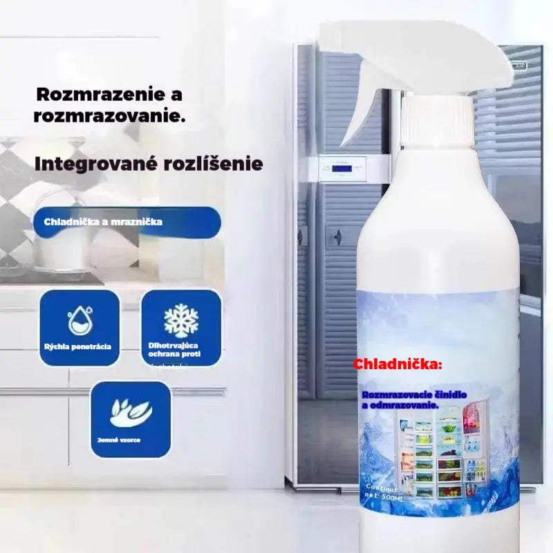 🔥Posledná akcia so zľavou 49 % - 🧊Rozmrazovací sprej do chladničky s mrazničkou