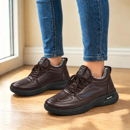 ⚡🥾【1 par, tallas 39–45】Botas de invierno para hombre con un grueso forro polar: suaves, ligeras y antideslizantes.