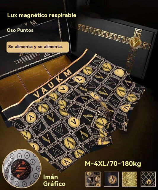 ⏰Oferta por tiempo limitado:🎁【Paquete de 4】👦🩲Ropa interior masculina nueva, calzoncillos bóxer antibacterianos 7A para hombre ｜Transpirables y antibacterianos