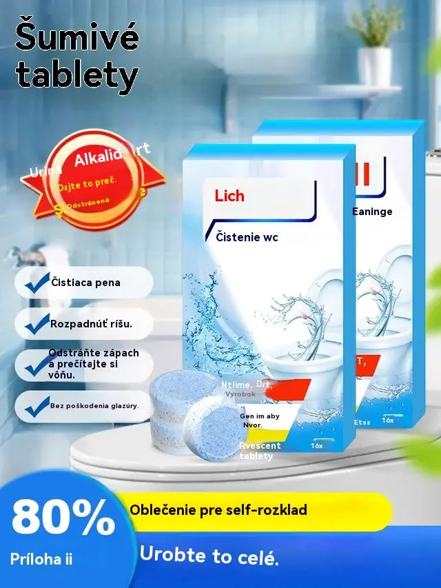 🌟【144 balení】【Kúpte 3 a získajte 3 zadarmo】Účinná čistiaca pena na toalety