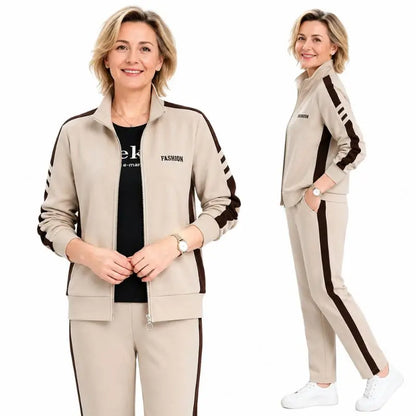 🔥【50% zľava】🔥【M-5XL】【Bunda + nohavice】😍 Nová jesenná sada ležérneho športového oblečenia, plus size