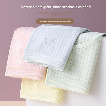 Posledný deň so zľavou 50 % ----Dámske antibakteriálne spodné prádlo s vysokým pásom Simple Premium, vhodné pre ženy s hmotnosťou 70 – 180 libier