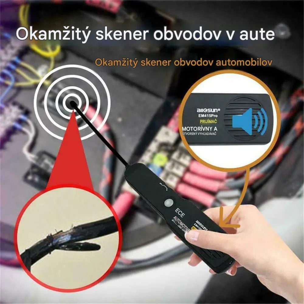 Digitálny diagnostický nástroj pre skenery automobilových elektrických obvodov