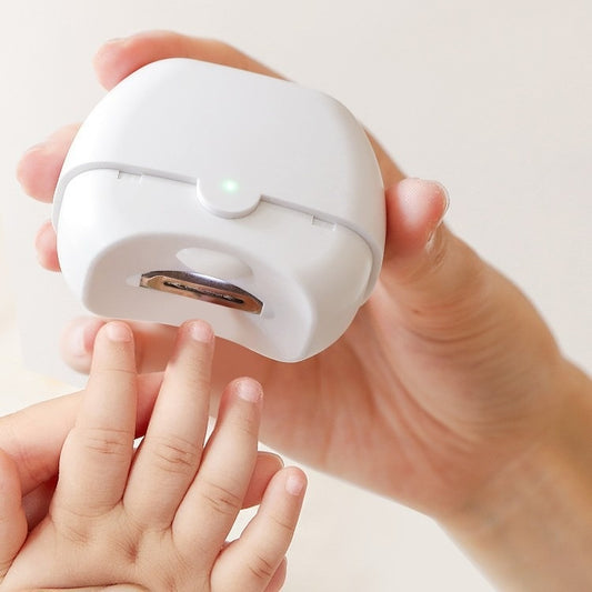 💅 ✨ Nová verze 2025! Automatický pilník na nehty – bezpečná a šetrná péče o nehty 👶🔧