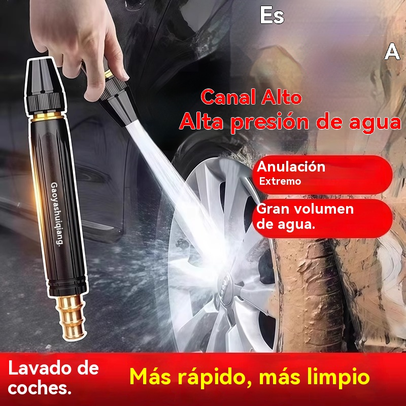 💧🚗🔥Compra 1 y llévate 1 gratis!🔥Nueva boquilla de lavado de autos de alta presión, universal para regar flores, lavar autos y limpiar el suelo
