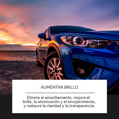【Completamente renovado】Kit de reparación de faros para coches antiguos: restaura la claridad y mejora la visibilidad nocturna.