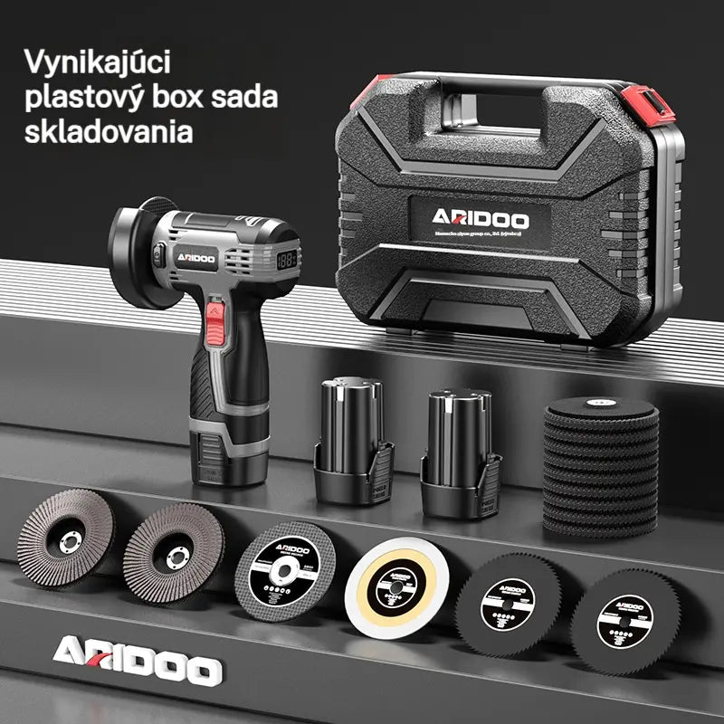 🔥🔥【Časovo obmedzená ponuka】🧰 12V mini uhlová brúska s rezným kotúčom