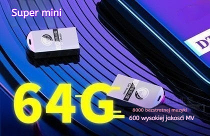 🚗🎵🎵[Music USB flash disk] obsahuje 8 000 skladieb, 600 MV a 6D zvukové efekty