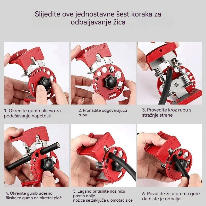 ⏳ Današnja vremenski ograničena ponuda: 50 % popusta ⏰ Univerzalni ručni skidač izolacije | Kliješta za skidanje žice