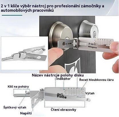 🔐🔑 Zľava 49 %🔥Dekodér kľúčov z nehrdzavejúcej ocele