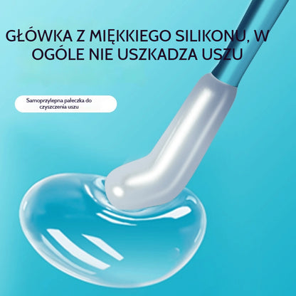 👂✨【Wysoce skuteczne usuwanie woskowiny】Nowy specjalnie zaprojektowany patyczek do czyszczenia uszu