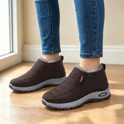 🔥【Oferta especial del 50 %】【Tallas 35-48】Botas de invierno unisex con forro de felpa: cálidas, cómodas y antideslizantes para el clima frío.