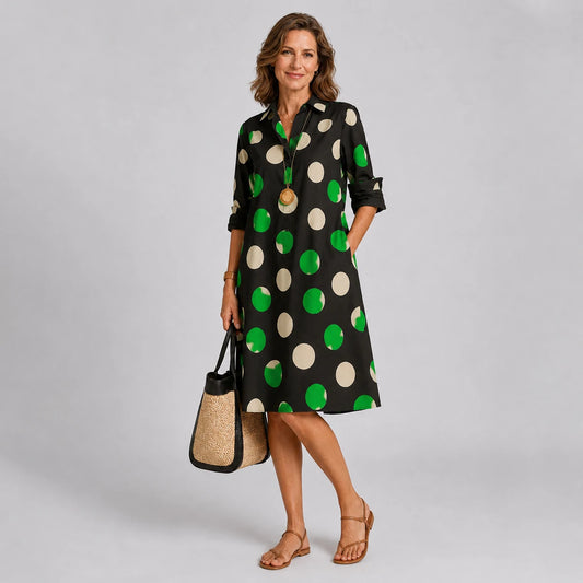 Naomi | Vestido midi cuidado y estiloso