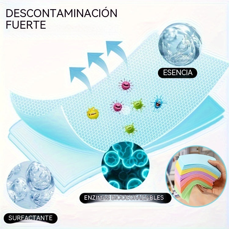 🧹【¡Compra 1 y recibe 1 GRATIS!】✨ 200 unidades de pastillas limpiadoras multiusos antibacterianas y desodorizantes | Aptas para madera dura, suelos laminados, azulejos y paredes de autocaravana