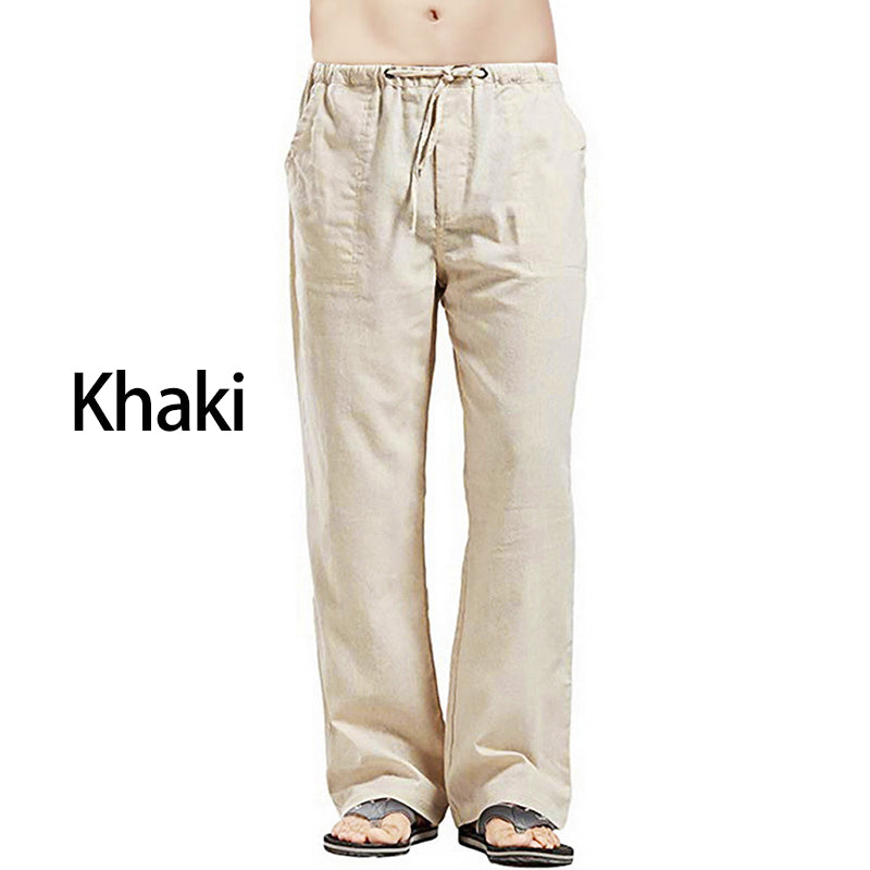 💥👖【S-5XL】Pantalones casuales para hombre nuevos 2025, material de algodón de alta calidad, suave y transpirable