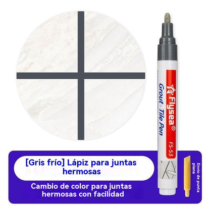 🔥【Paquete de 2】Lápiz para lechada de baldosas de cerámica resistente al moho y al agua