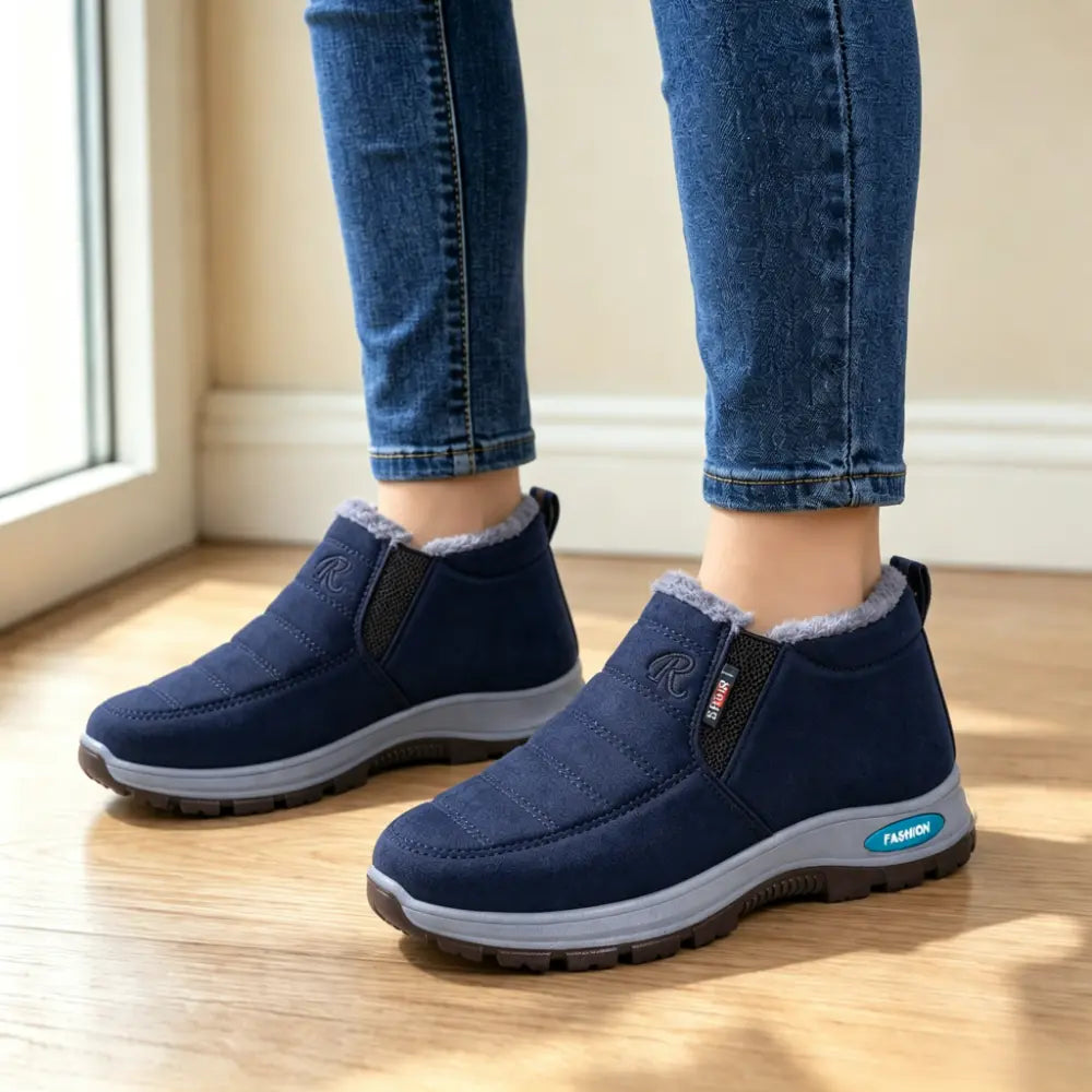 🔥【Oferta especial del 50 %】【Tallas 35-48】Botas de invierno unisex con forro de felpa: cálidas, cómodas y antideslizantes para el clima frío.