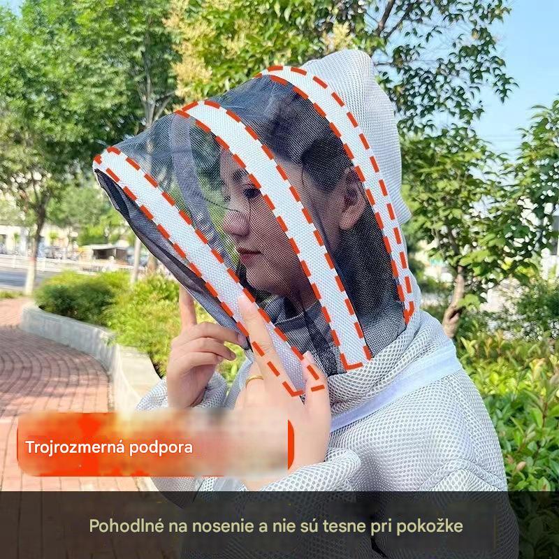 【M-2XL】Celotelový ochranný včelársky oblek pre bezpečnú prácu s včelami，Keď nechcete riešiť bodnutia ani horúčavu