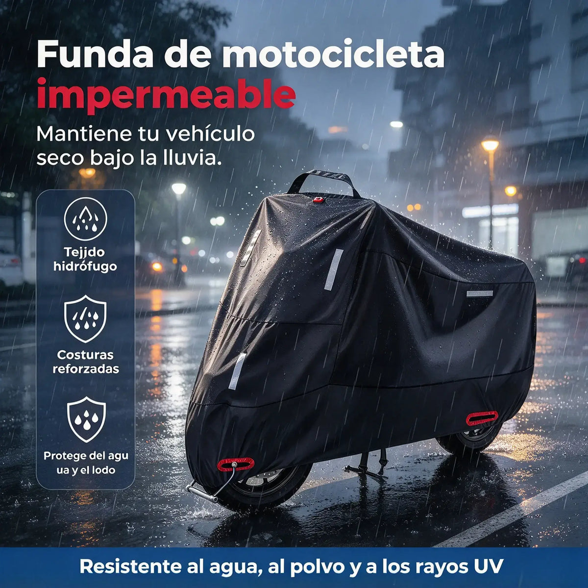 📢📢 1 piezas 33 euro ⏰ Funda impermeable para 1 o 2 bicicletas: protección para exteriores resistente al viento 🚲