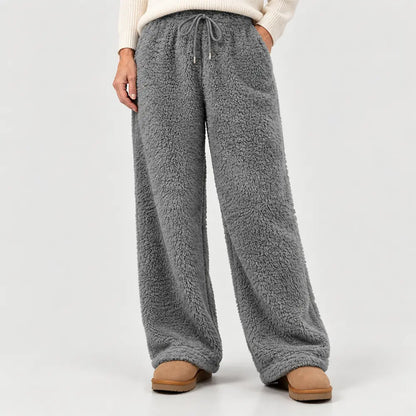 Descuento del 50 %【S-3XL / 6 colores】Pantalones de felpa lisos y elegantes para otoño e invierno