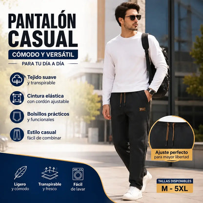 🔥🔥【Oferta especial】Pantalones casuales para hombre, cómodos y de buena calidad