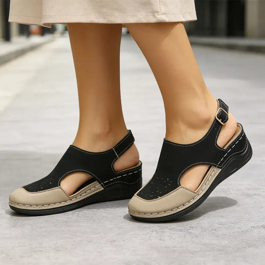 【36-43】👡 Sandalias de moda transpirables con perforaciones y suela suave