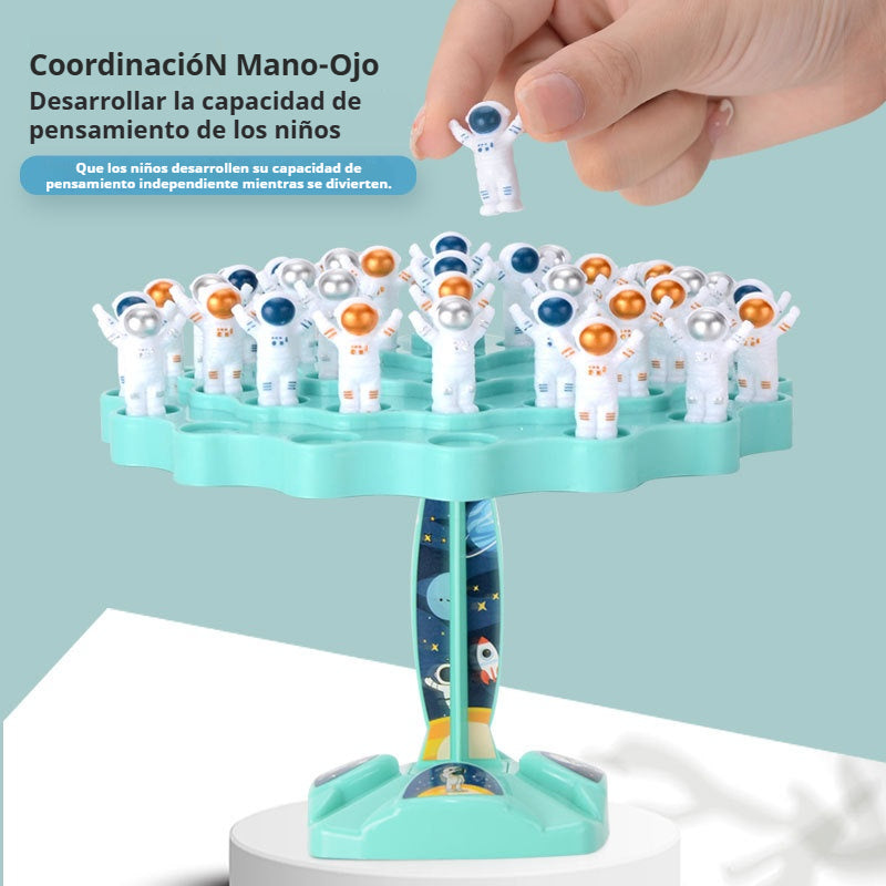 ✨🎁 Nueva edición 2025: Astronaut Balance juguete educativo interactivo para padres e hijos