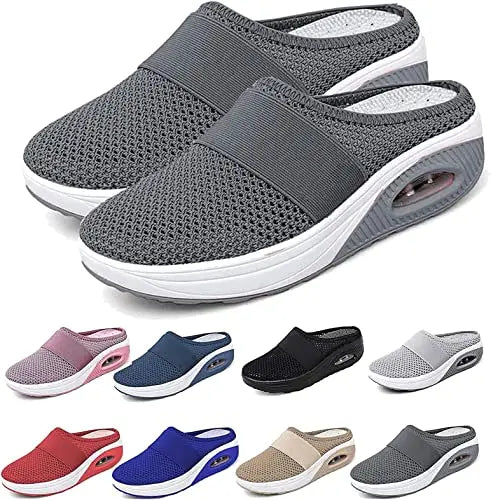 👡🛒【Nový produkt za zníženú cenu】💖🎁【Veľkosti 35-43】Tenisky z dutej sieťoviny 2026 so vzduchovým odpružením a vysokou elasticitou pre neúnavnú chôdzu