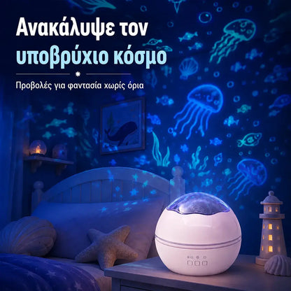 🌠✨Proyector de cielo estrellado, luz nocturna ⎜ Lámpara LED giratoria🎁
