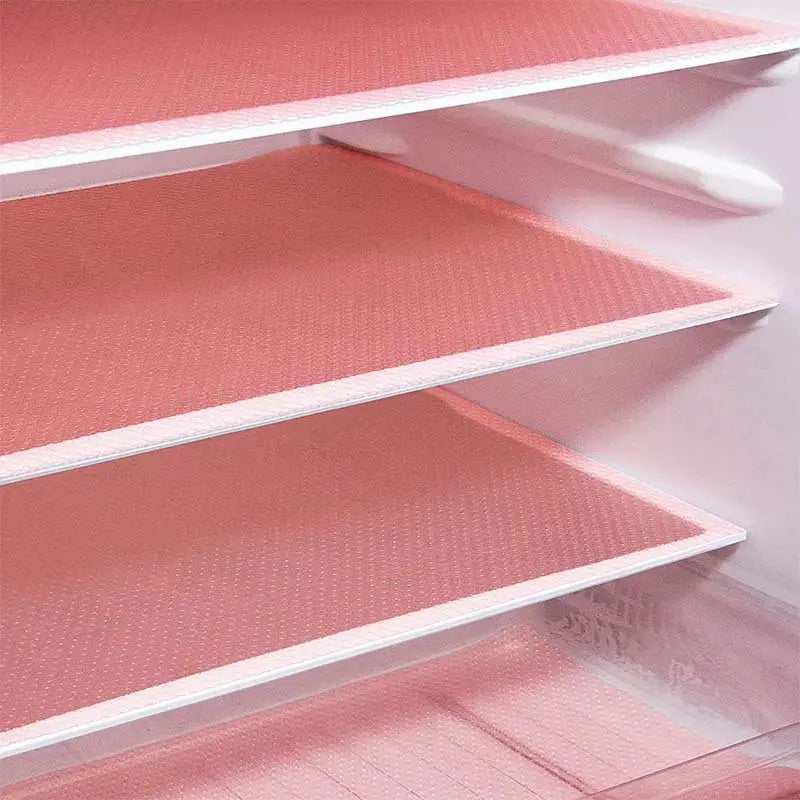 8 piezas por 27 euros-🧊🛡️ Protectores impermeables para estantes de refrigerador — Antideslizantes, fáciles de limpiar y aptos para contacto con alimentos — Mantén los estantes ordenados y frescos ✨