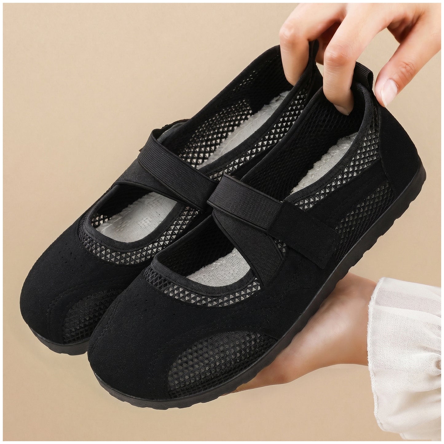 [36-41]👟Zapatillas casuales de malla para mujer, verano 2026, elegantes, cómodas y transpirables ✨