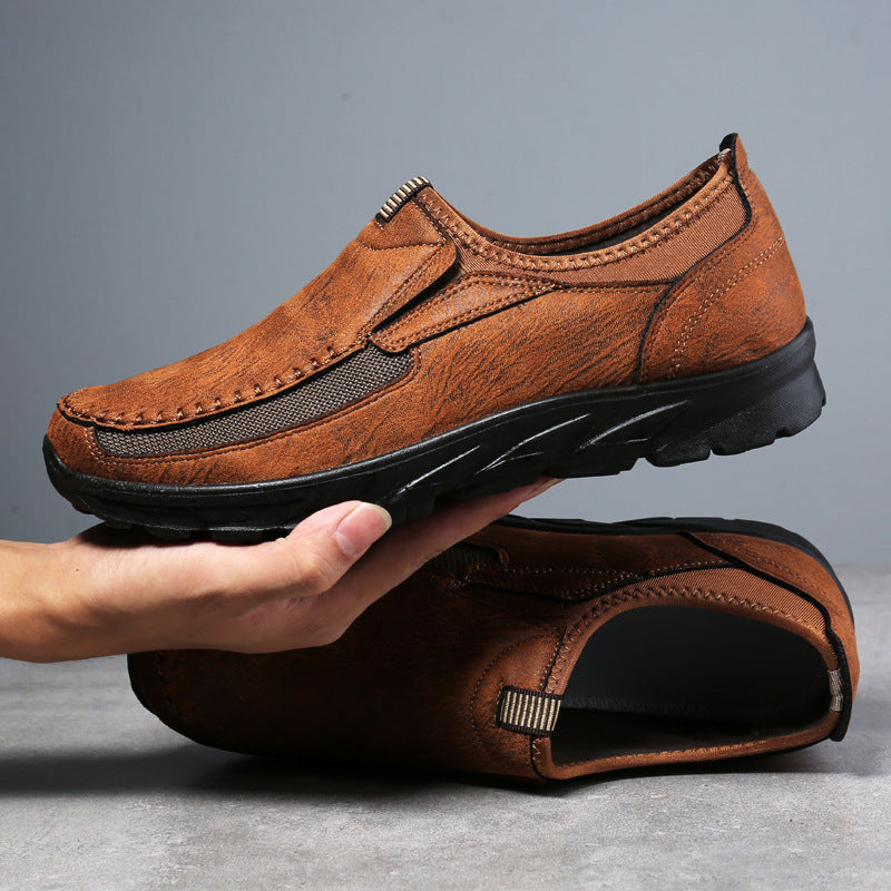 👞 Zapatos casuales de negocios para hombre (tallas grandes) | Estilo británico elegante y transpirable ✨