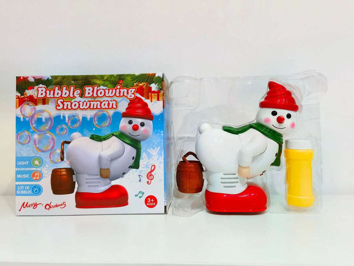 🎅🎁 Divertido lanzador de burbujas de Papá Noel