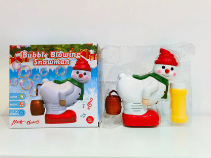 🎅🎁 Divertido lanzador de burbujas de Papá Noel