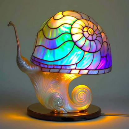 49% ZĽAVA 🔥 Farebná živicová stolová lampa 🍄 Séria rastlín v tvare huby