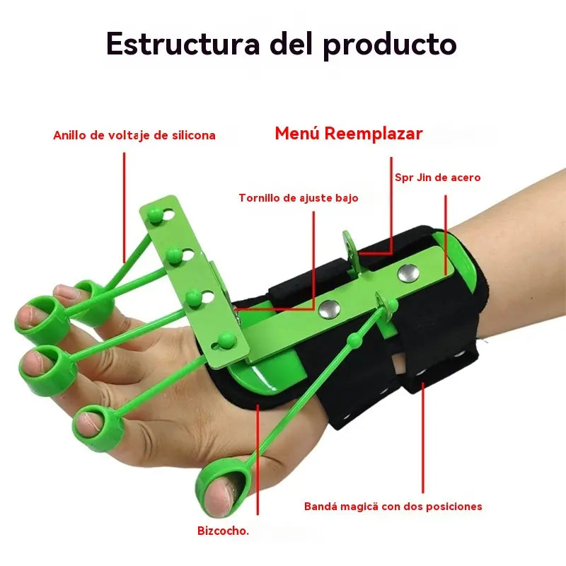 👍🔥Dispositivo multifuncional para entrenar los dedos, corregir el agarre y rehabilitar los dedos.