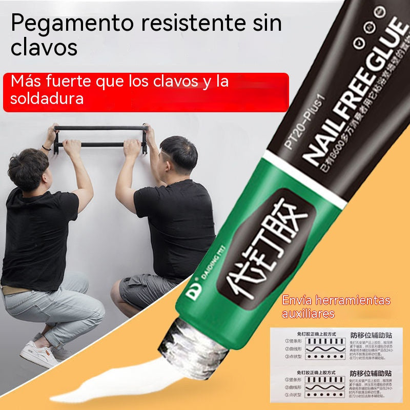 👍[Compra 1 y llévate 1 gratis]👍Adhesivo universal sin clavos, con capacidad de carga superior.