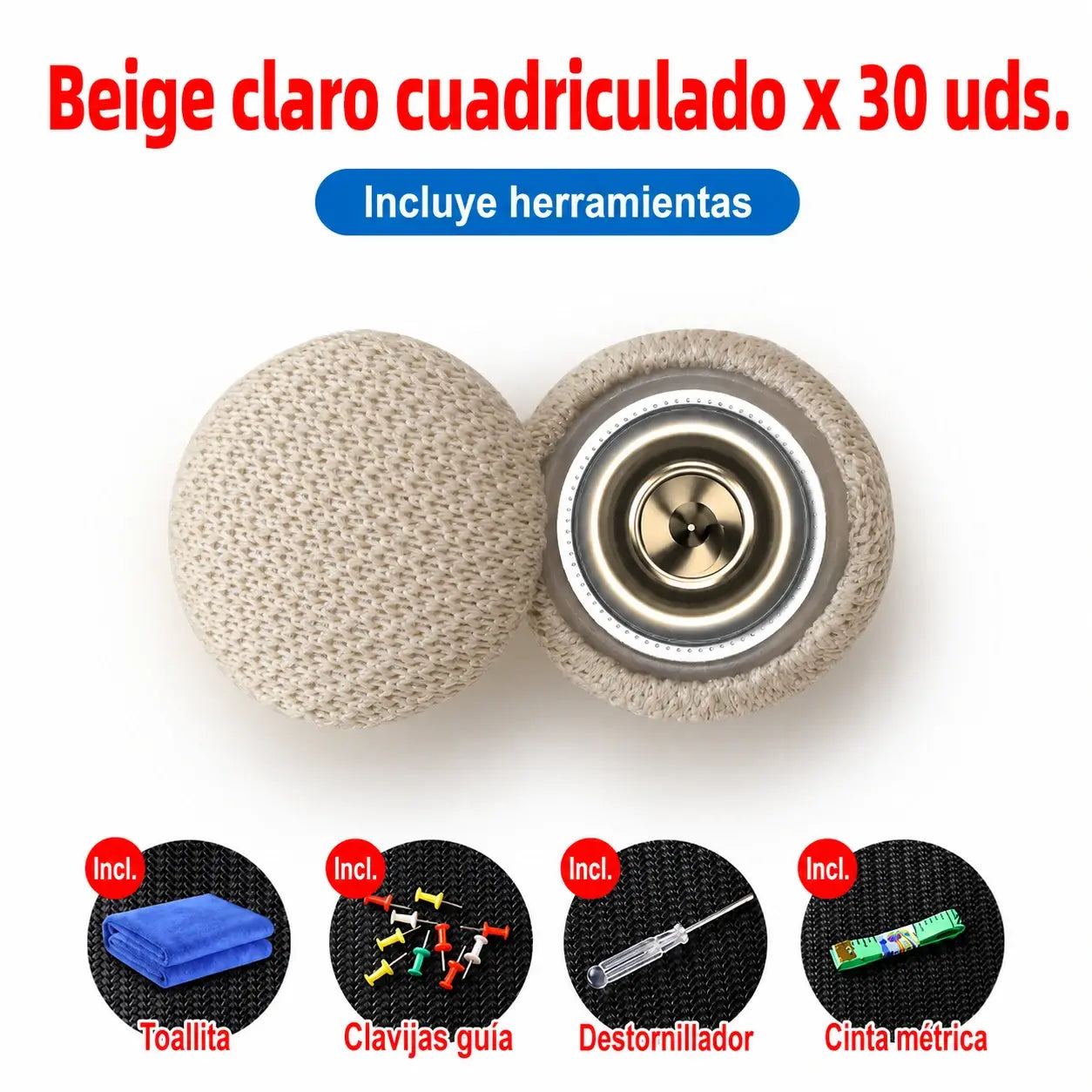 🔥【Compra 1 y llévate 1 gratis · 60 piezas】Hebillas para techo de coche + kit de herramientas de instalación