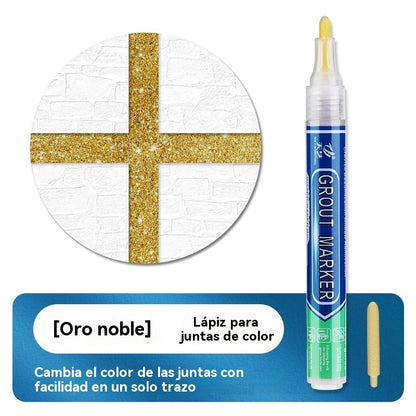 【Compra 1 y llévate 3 gratis】🔥Lápiz para lechada de baldosas de cerámica resistente al moho y al agua