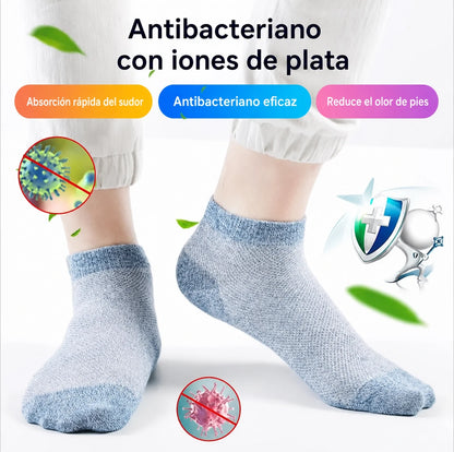 🔥⚡🧦 Calcetines transpirables antibacterianos y antiolor para hombre