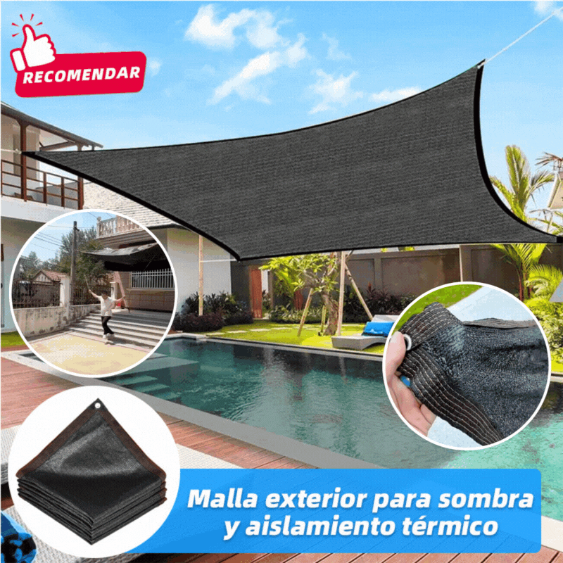 🏆【🔥Vânzare la cald】☀️⛱️【2*3m】Malla exterior para sombra y aislamiento térmico
