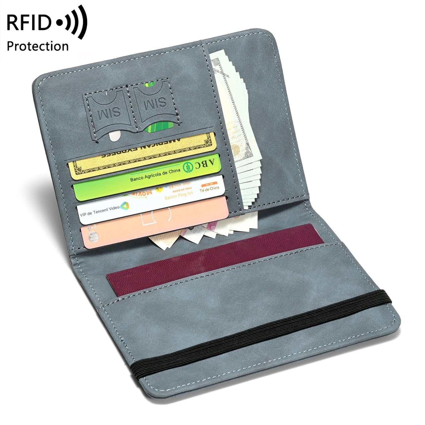 🎒✨ Cartera de Viaje Premium con Protección RFID – Seguridad y estilo en cada trayecto