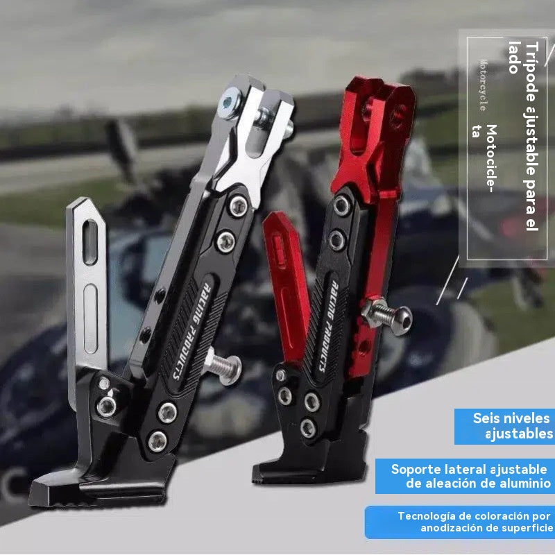 👍👍Caballete lateral ajustable para coches y motos eléctricas 【Tipo universal, apto para todos los modelos】