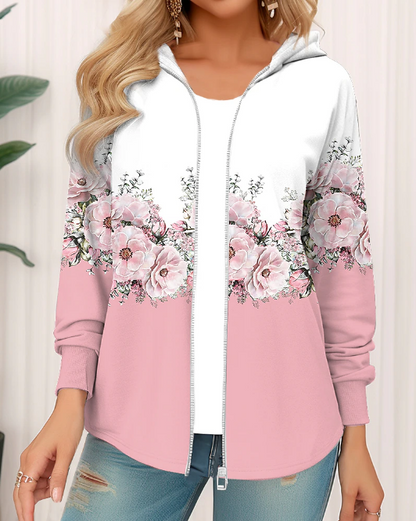 ⌛Popust kmalu poteče! 【Velikosti S-3XL】 Ženska jesenska jopa s potiskom