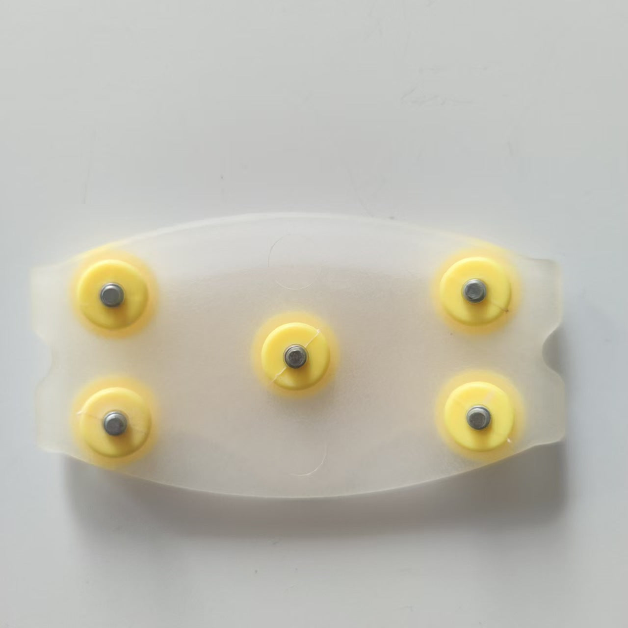 👴🚶🏔️Kupte 1 a dostanete 1 zdarma🔥Neviditelné 5zubé protiskluzové návleky na mačky, průhledné venkovní návleky na sněhovou turistiku, horolezectví, horolezectví, zimní ledový povrch, nezbytný pro seniory.